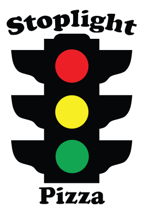 Logo for Stoplight Pizza