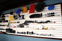 Collection of Parts created with Injection Molding