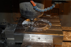 Machining a mold