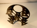 Custom Plastic fabrication of an intricate plastic wheel